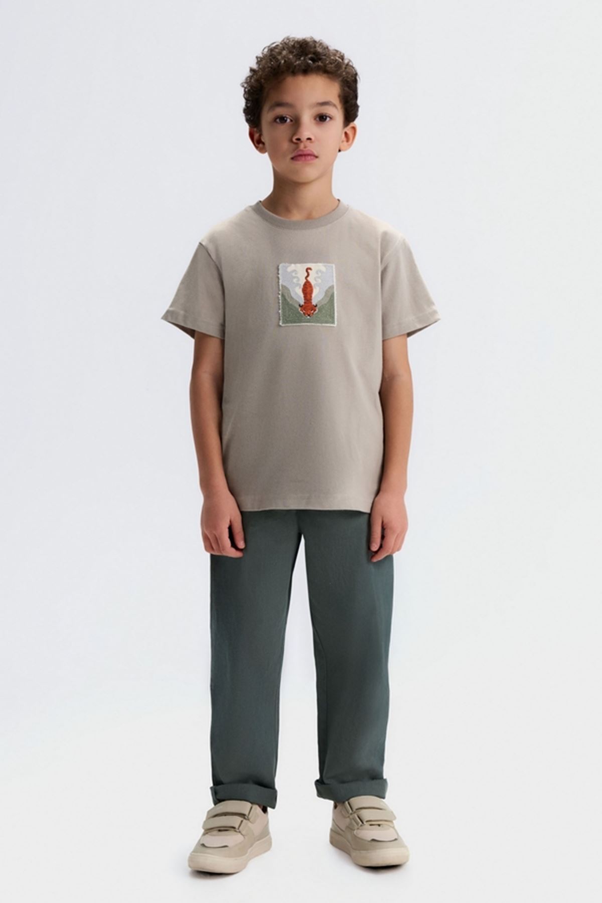 NK Kids 61500-ÇINAR PAN. 4/8 HAKİ