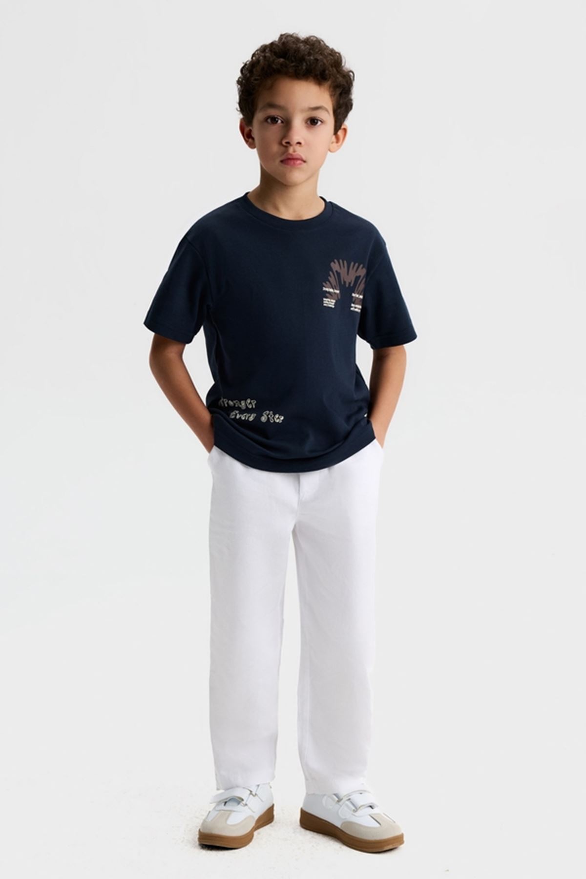NK Kids 61500-ÇINAR PAN. 4/8 BEYAZ