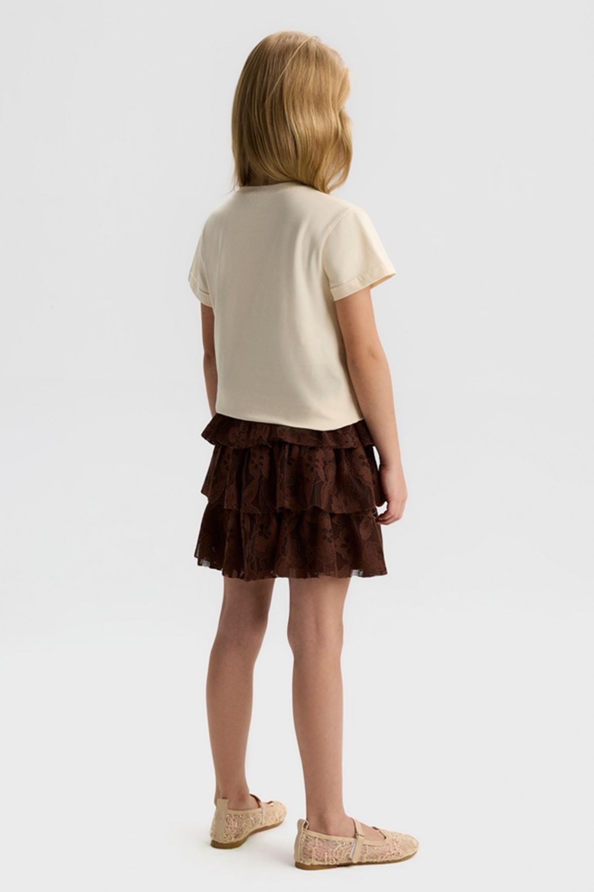 NK Kids 51523-BROWNIE ETEK 4/8 KREM