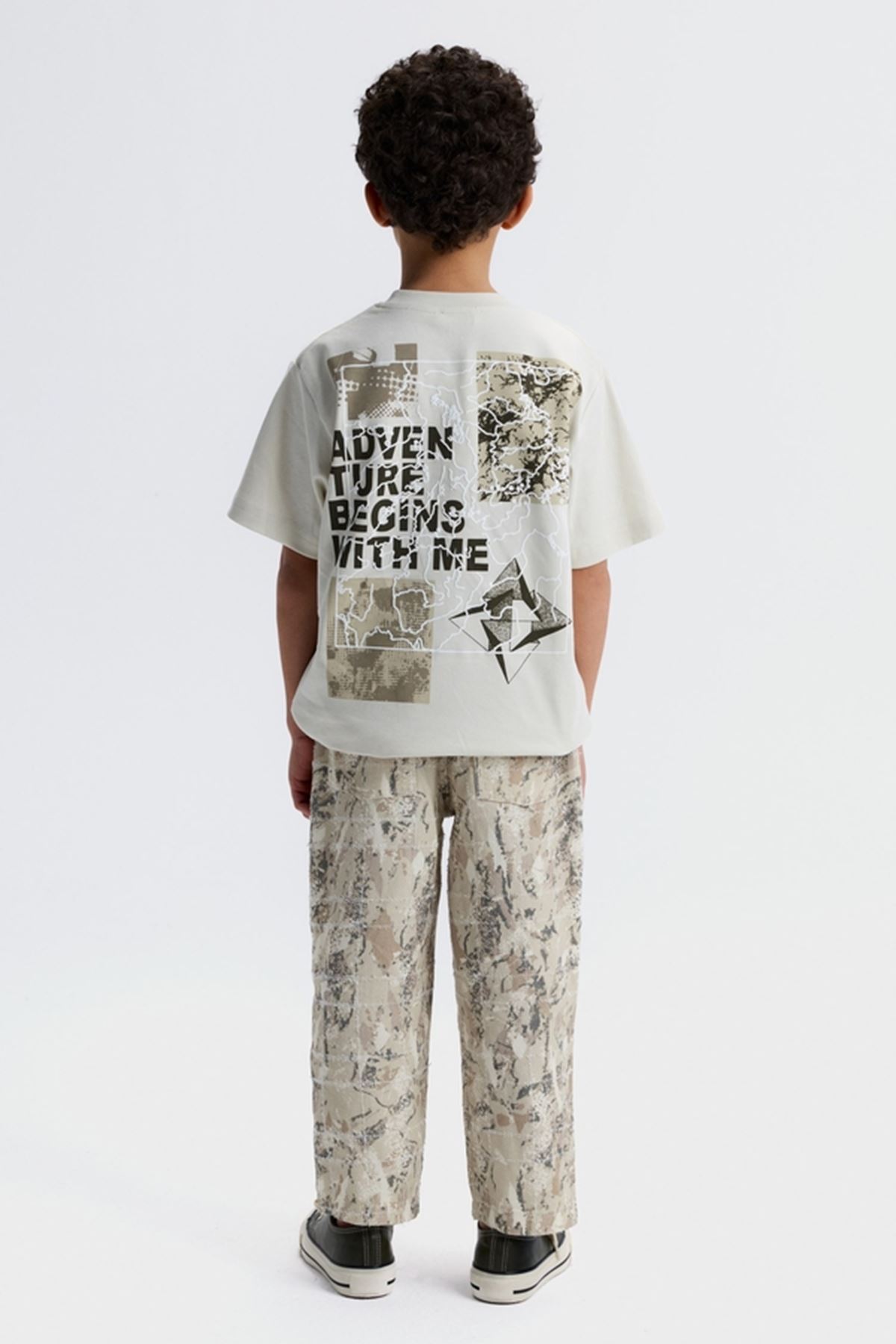NK Kids 41505-NEPAL T-SHIRT 4/8 BEJ