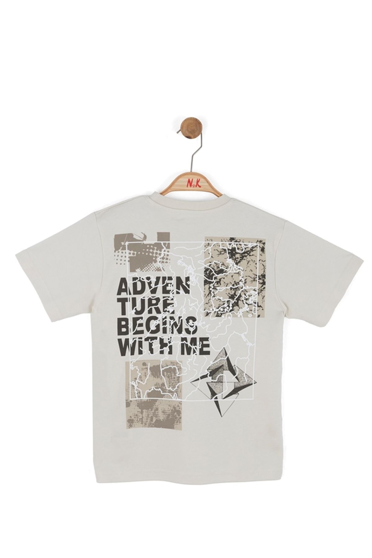 NK Kids 41505-NEPAL T-SHIRT 4/8 BEJ