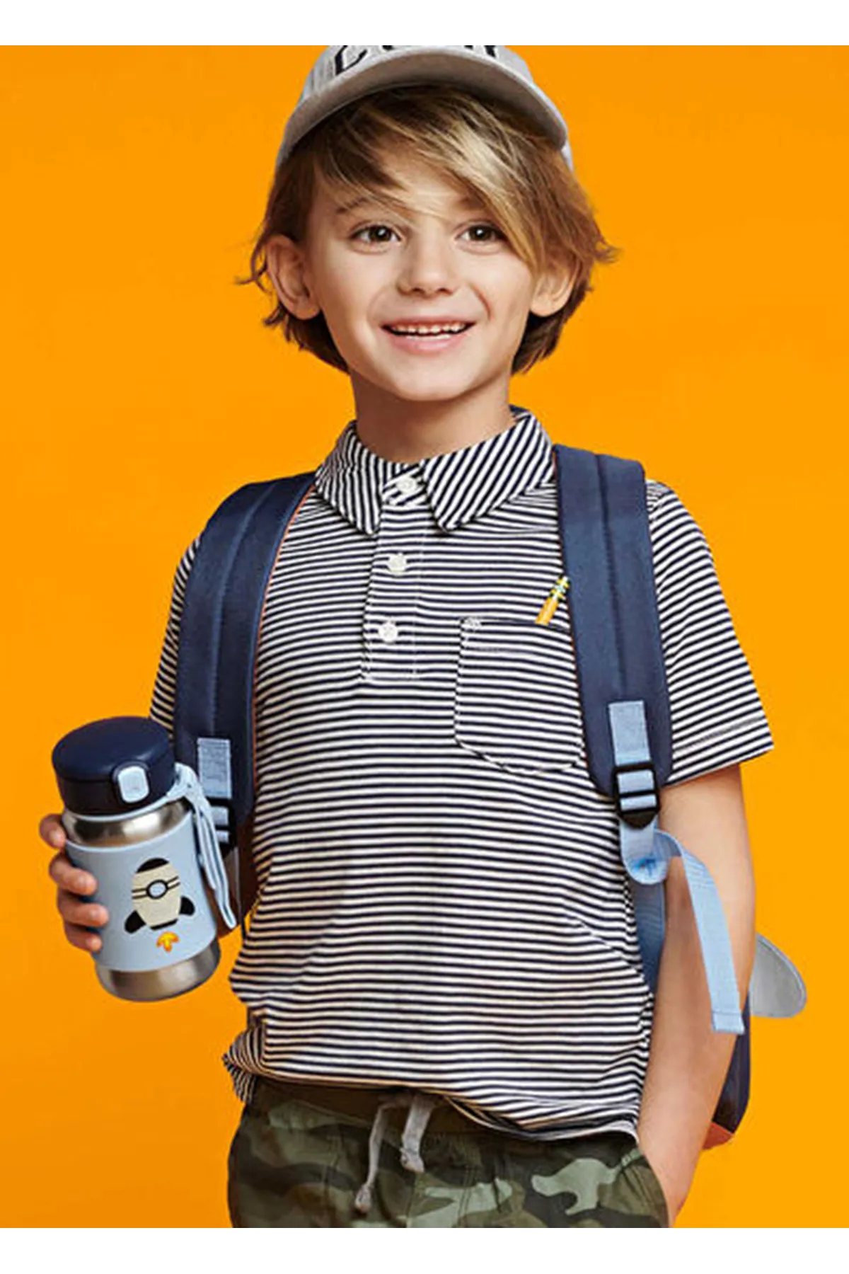 Skip Hop Roket Desenli Çocuk Büyük Boy Sırt Çantası