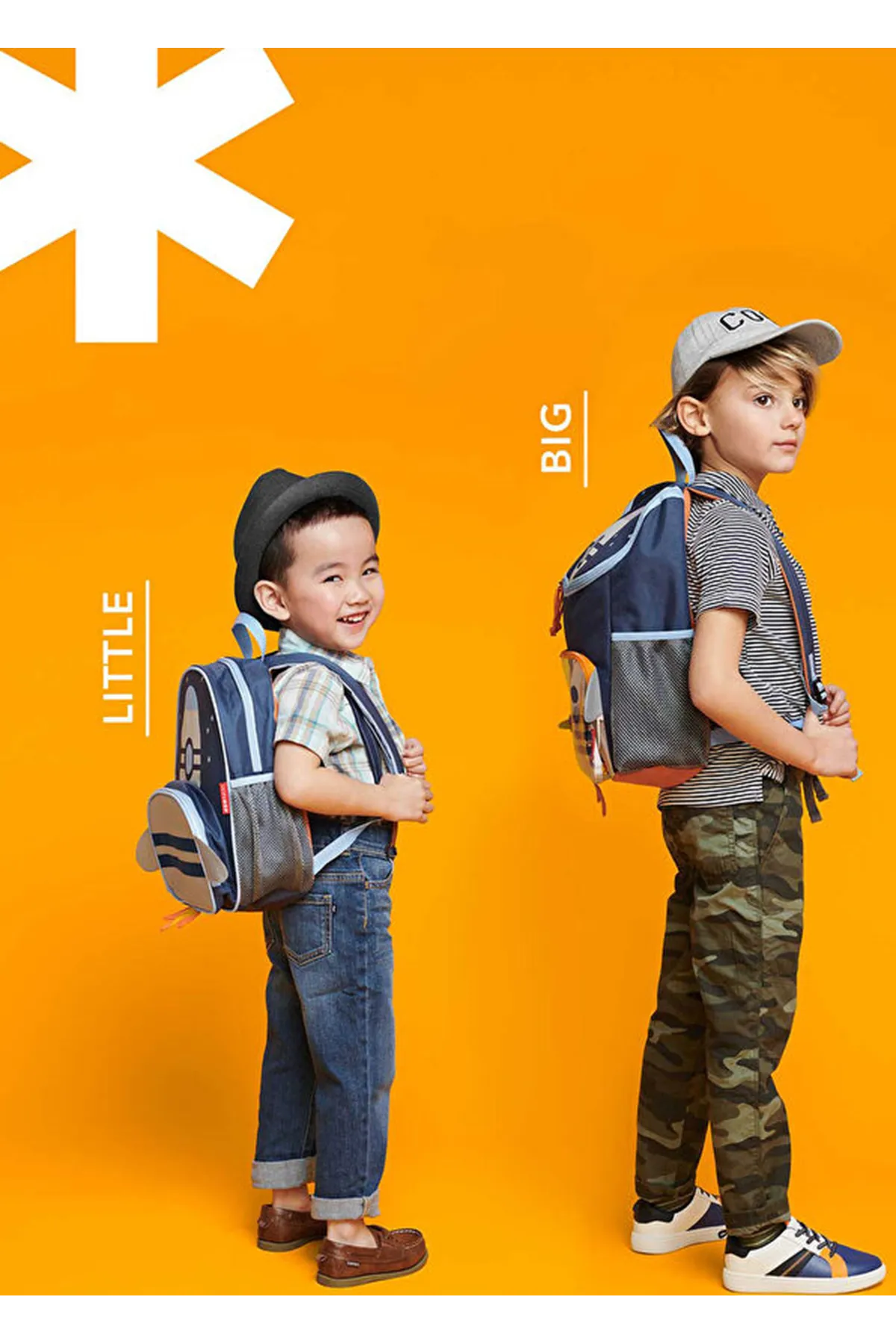 Skip Hop Roket Desenli Çocuk Büyük Boy Sırt Çantası
