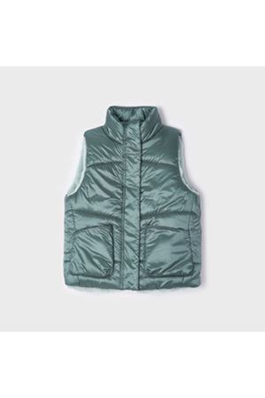  Mayoral Kışlık Kız Kürklü Çift Taraflı Yelek Yeşil