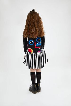 SheShe Siyah Mix Elbise