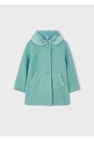 Mayoral Kışlık Kız Kürklü Mont Yeşil