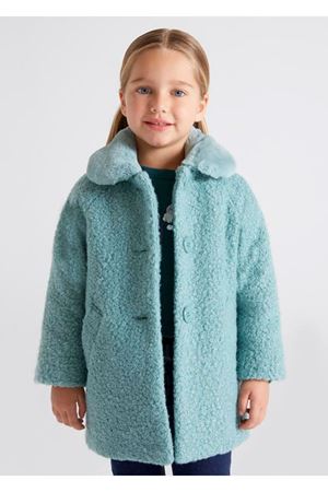 Mayoral Kışlık Kız Kürklü Mont Yeşil