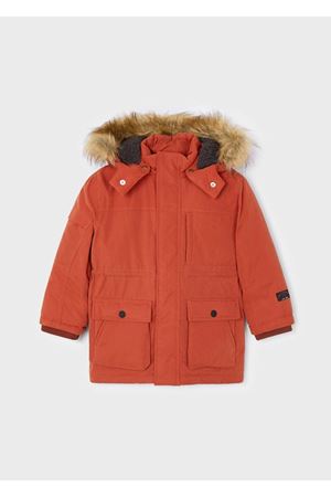 MAYORAL Kürk Kapüşonlu  Erkek Çocuk Parka  Mont