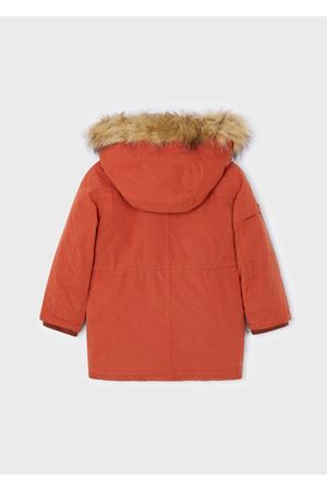 MAYORAL Kürk Kapüşonlu  Erkek Çocuk Parka  Mont