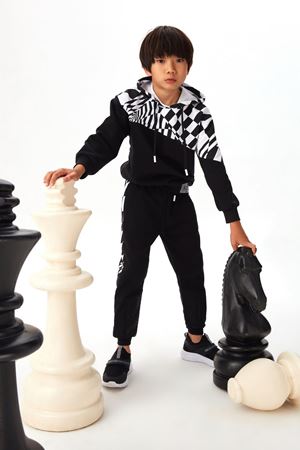 NK Kids 43519-CHESS SWEAT 4/8