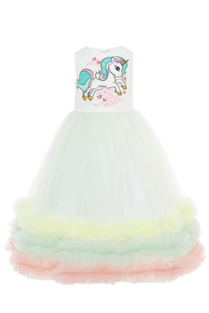 KIDS GARDEN MİNT UNICORN ELBİSE 