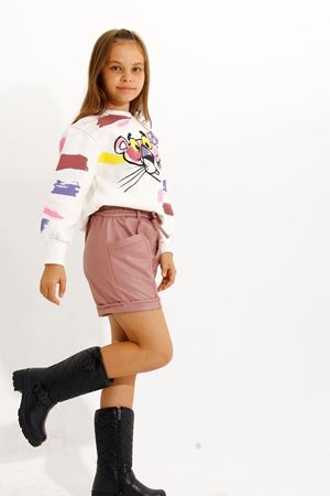 ESCABEL 35355-KIZ DERİ ŞORT