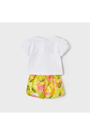 Mayoral Yazlık Kız Bebek Bluz Şort 2'li Set 