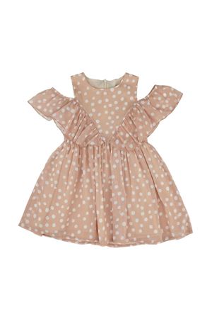 BEST KIDS KIZ ÇOCUK PUANTİYE DESENLİ FIRFIRLI ELBİSE