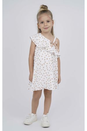 BEST KIDS KIZ ÇOCUK ASİMETRİK KOLLU ELBİSE