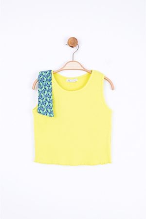 NK KIDS 34327-YELPAZE FİYONKLU ATLET 8/14 SARI
