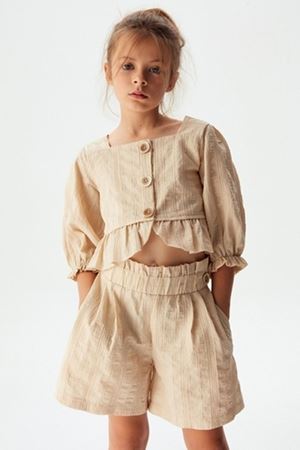 NK KIDS 34352-MADAM BLUZ 8/14 KREM 