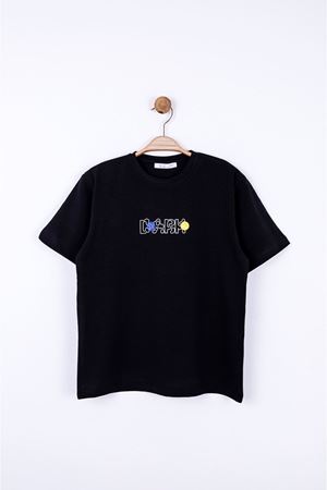 NK KIDS 44355-AFTER TSHIRT 8/14 SİYAH 