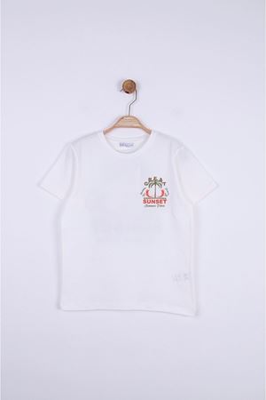 NK KIDS 44356-GREAT TSHIRT 8/14 EKRU