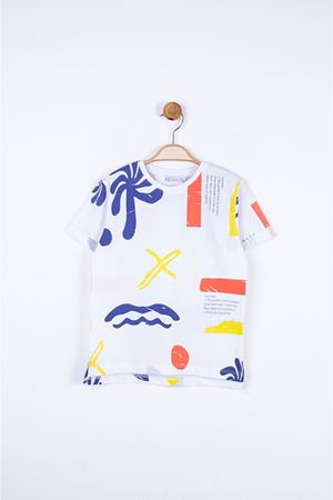 NK KIDS 44503-DOMİNİK TSHIRT 4/8 MERCAN