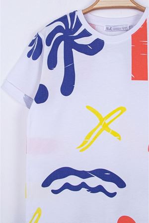 NK KIDS 44503-DOMİNİK TSHIRT 4/8 MERCAN