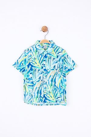 NK KIDS 44617-GUAJ GÖMLEK MAVİ 9/36