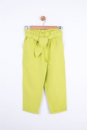 NK KIDS 54339-DAMLA KUŞAKLI PANT.YEŞİL 8/14