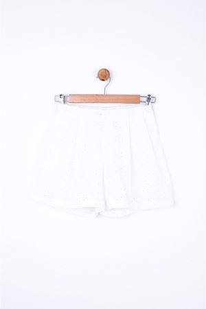 NK KIDS 54356-GÜPÜR ŞORT KREM 8/14