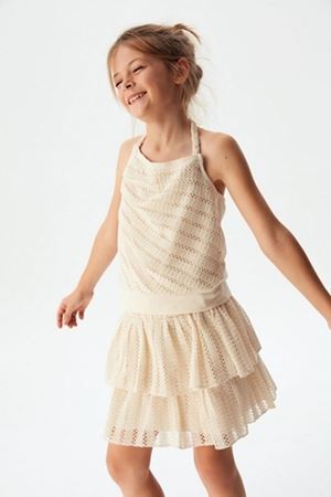 NK KIDS 54357-NOSTALJİ ETEK 8/14 KREM 