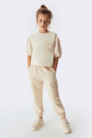NK KIDS 54379-İYON PANT. 8/14KREM