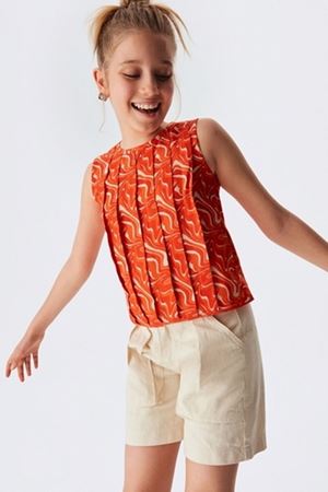 NK KIDS 54708-TORBA C.ŞORT KREM