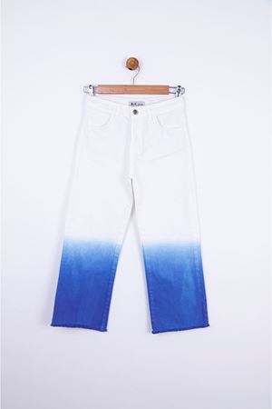 NK KIDS 54712-BATİK PANT.8/14 EKRU-MAVİ