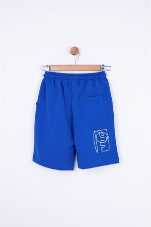 NK KIDS 64317-LİNE ŞORT SAX 8/14