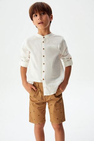 NK KIDS 64705-MALİBU ŞORT 8/14 KAHVE