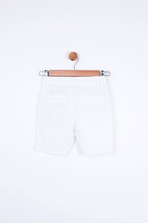 NK KIDS 64724-MİLAN ŞORT BEYAZ 4/8