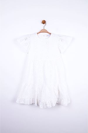 NK KIDS 74308-GÜPÜR ELBİSE