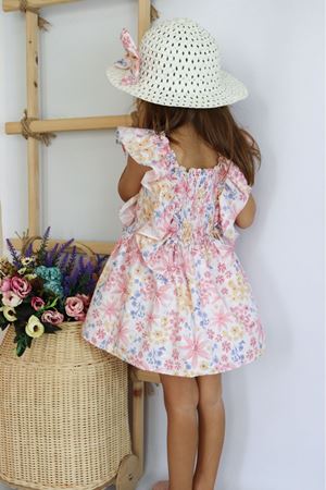 SERKON 0504-DIJITAL FIRFIRLI ELBİSE 