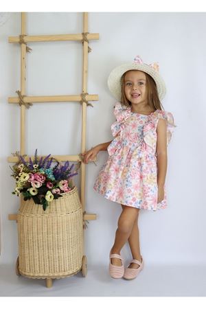 SERKON 0504-DIJITAL FIRFIRLI ELBİSE 