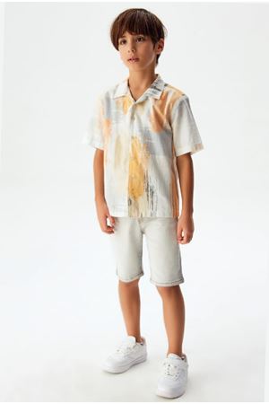 NK KIDS 44343-ART GÖMLEK