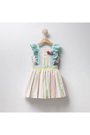 CUMİNO NATALIA KIZ ELBİSE 3254-ELBİSE