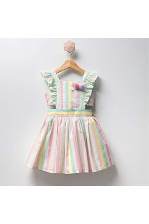 CUMİNO NATALIA KIZ ELBİSE 3254-ELBİSE