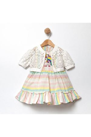 CUMİNO ANJALI KIZ ELBİSE 3071-ELBİSE