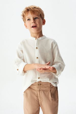 NK KIDS 44511-KETEN GÖMLEK 4/8