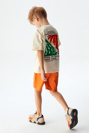 NK KIDS 64513-HOLLY ŞORT TURUNCU