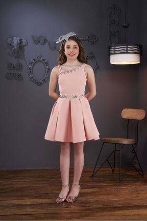 ERKUT ABİYE 507-ELBİSE FUŞYA