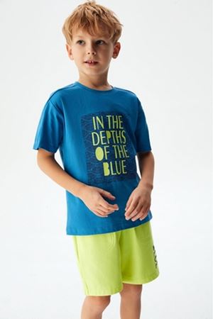 NK Kids 44527-DEPTHS BLUE TSHİRT