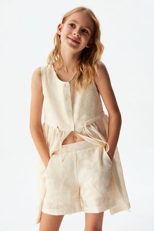 NK KIDS 14308-ADALİA TAKIM KREM 8/14