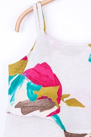 NK KIDS 34329-FIRÇA DESENLİ ATLET 8/14 KREM