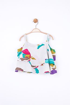 NK KIDS 34329-FIRÇA DESENLİ ATLET 8/14 KREM