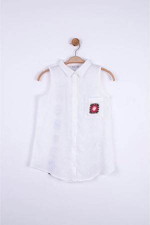 NK KIDS 34468-KARE DANTELLİ GÖMLEK 8/14